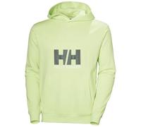 Helly-Hansen Core Graphic Sweat Hoodie - Sudadera cómoda para hombre con diseño atrevido, perfecta para uso casual y capas, 398 Lima lavada, XX-Large