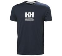 Helly Hansen Core Graphic T Camiseta, 600 Azul Marino, S para Hombre
