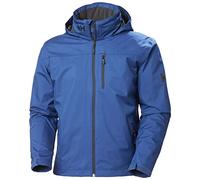 Helly Hansen Crew Hooded Midlayer Jacket Hombre, Azul (Black Logo), S