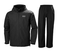 Helly Hansen Dubliner/HH Rain conjunto de lluvia, hombre, negro