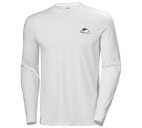 Helly Hansen Herren Nord Graphic - Camiseta de Manga Larga, 005 Blanco, M
