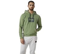 Helly Hansen Hh Box Hoodie Sudadera, Verde 02, S Hombre