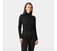 Helly Hansen HH Durawool High Neck Long Sleeve Mujer Negro S