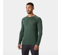 Helly Hansen HH Durawool Long Sleeve Henley Hombre Verde XL XL