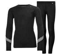Helly Hansen HH Lifa, conjunto, junior, negro 134 Black