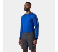 Helly Hansen HH Lifa® Stripe Long-sleeve Crew Base Layer Hombre Azul L