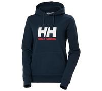Helly Hansen HH Logo Hoodie Sudadera con Capucha, Azul Marino, XS para Mujer