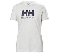 Helly Hansen HH Logo T-shirt, Camiseta Mujer, Nimbus Cloud, L