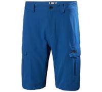 Helly Hansen HH QD Shorts 11 Pantalones Cortos Cargo, 606 Deep Fjord, 30 para Hombre