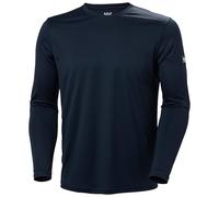 Helly Hansen HH Tech Crew 2.0 - Camiseta de Manga Larga para Hombre, 597 Azul Marino, S