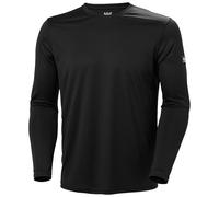 Helly Hansen Men's HH Tech Crew LS 2.0, Ebony, XS
