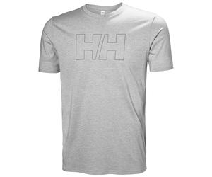 Helly-Hansen HH Tech Logo Camiseta para Hombre - Cómoda Camiseta Que Absorbe la Humedad para Actividades al Aire Libre, Ropa Casual