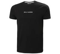 Helly Hansen Hombre Camiseta Core Gráfica, M, Negro