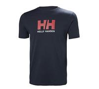 Helly Hansen Hombre Camiseta HH Logo, Azul Marino, S