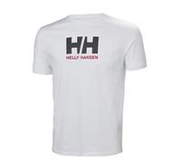 Helly Hansen Hombre Camiseta HH Logo, Blanco, S