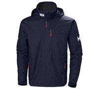 Helly Hansen Hombre Chaqueta Crew con Capucha, Azul Marino, S