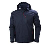 Helly Hansen Hombre Chaqueta Crew Midlayer con Capucha, Azul Marino, S