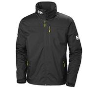 Helly Hansen Hombre Chaqueta Crew Midlayer con Capucha, Negro, S