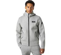 Helly Hansen Hombre Chaqueta Hydropower Ocean Cierre Completo 2.0, XL, Gris Melange