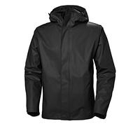 Helly Hansen Hombre Chubasquero Moss, 2XL, Negro