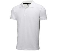 Helly Hansen Hombre Polo Crewline, Blanco, 2XL