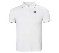 Helly Hansen Hombre Polo Kos, Blanco, S