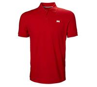 Helly Hansen Hombre Polo Transat, Rojo, L