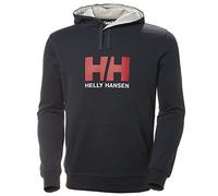 Helly Hansen Hombre Sudadera con Capucha HH Logo, Azul Marino, S
