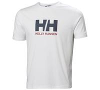 Helly Hansen Hombres Camiseta con el Logotipo de HH 3.0, Blanco, XL
