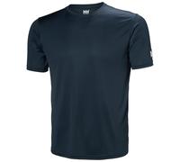 Helly Hansen Hombres Camiseta HH Tech 2.0, Azul Marino, L