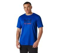 Helly Hansen Hombres Camiseta HH Tech con gráfico 2.0, Cobalto 2.0, XL