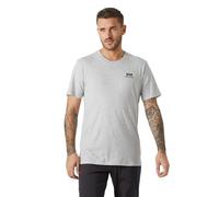 Helly Hansen Hombres Camiseta Nord Graphic, Grau Melange 3.0, S