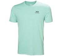 Camiseta Helly Hansen Nord Graphic manga corta azul pastel - S