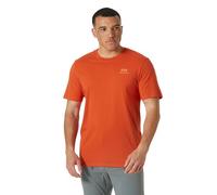 Helly Hansen Camiseta Nord Graphic, Hombre, Patrulla Naranja, M