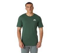 Helly Hansen Hombres Camiseta Nord Graphic, Verde, 2XL