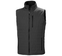 Helly Hansen Hombres Chaleco Aislante Crew 2.0, Ébano, 3XL