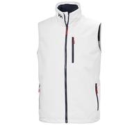 Helly Hansen Hombres Chaleco Crew 2.0, Blanco, XL