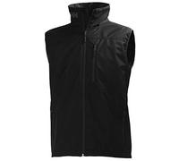Helly Hansen Hombres Chaleco de tripulación, Negro, L