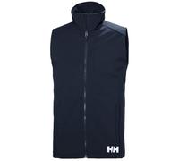 Helly Hansen Hombres Chaleco Softshell Paramount, Azul Marino, S