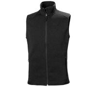 Helly Hansen Hombres Chaleco Varde Fleece 2.0, Negro, M