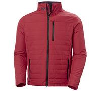 Helly Hansen Hombres Chaqueta aislante Crew 2.0, Rojo, XL