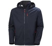 Helly Hansen Hombres Chaqueta con capucha Crew, Azul Marino, M