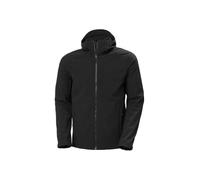 Helly Hansen Hombres Chaqueta con capucha Paramount Softshell JKT, Negro, S