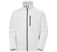 Helly Hansen Hombres Chaqueta Crew 2.0, Blanco, XL