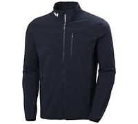 Helly Hansen Hombres Chaqueta Crew Softshell 2.0, Azul Marino, XL