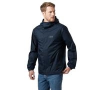 Helly Hansen Hombres Chaqueta impermeable Vancouver, Azul Marino, L