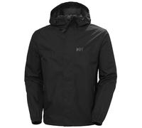 Helly-Hansen Hombres Chaqueta impermeable Vancouver, Negro, L