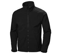 Helly Hansen Hombres Chaqueta Paramount Softshell, Negro, 2XL