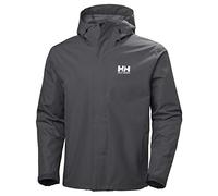 Helly Hansen Hombres Chaqueta Seven J, Carbón, S