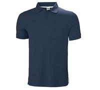Helly Hansen Hombres Crewline Polo, Azul Marino, M